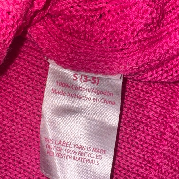 No Boundaries Vibrant Pink V-Neck Sweater - Picture 4 of 6